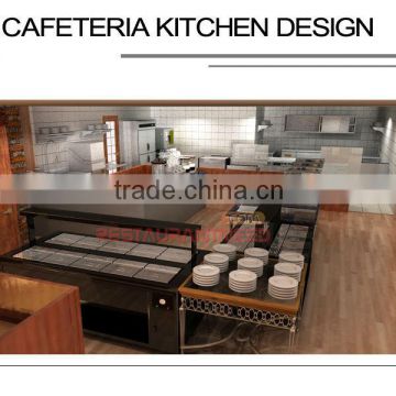 Shinelong Customized Project Cafeteria kitchen design