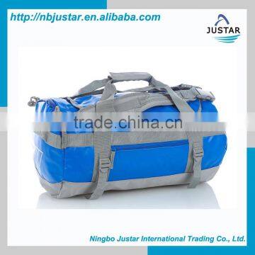 Outdoor Travel Sports Water Resistant 500D Tarpaulin PVC Heavy Duty Multifunctional Tarpaulin Duffel Bag photo-3