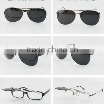 New Style Mirror Frame Sunglasses Polarized Clip Insert Frog Mirror Glasses photo-5