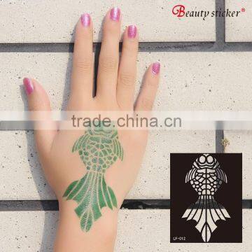 Wholesales OEM ODM Henna Sticker Tattoo stencils