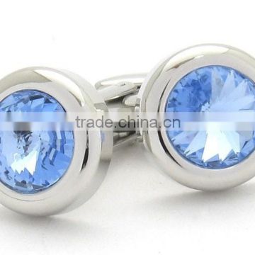 Crystal cufflinks