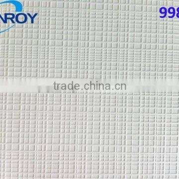 PVC film of ceiling / Gypsum Ceiling Tiles / PVC FACE BONORY 998#