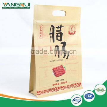 China factory square bottom kraft paper bags food grade                        
                                                Quality Choice