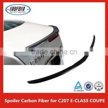 New E-class C207 Coupe Carbon Black Series Style Rear Spoiler