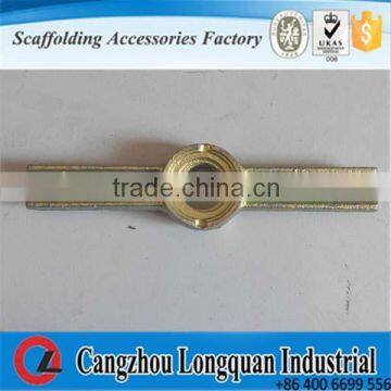 Construction material scaffolding parts base jack nut