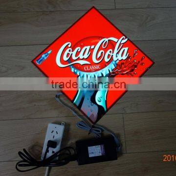 Hot sale excellent quality EL flash Poster / 300mmX300mm / AC110V-240V INVERTER