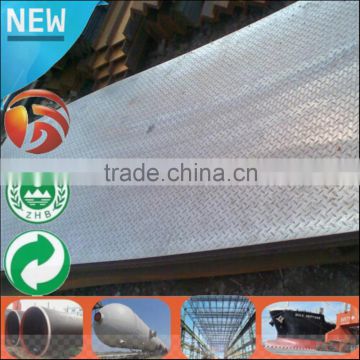 Checker Checkered steel plate 5.5mm thick carbon chequered tear drop steel plate SS400 mild steel plate