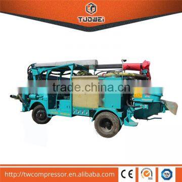 16m Jet vertical height wet small shotcrete machine