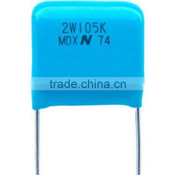 Resin Coated Metallized Polyester Film Capacitors--MDX22W105K