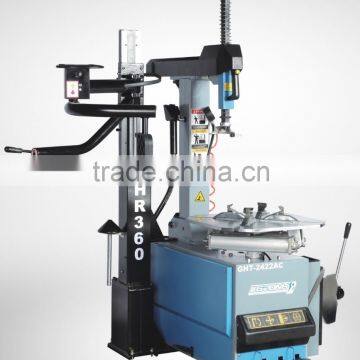 Automatic tyre changer left hand helper tilt column