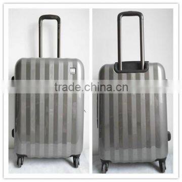 Vertical bart ABS+PC Bright trolley luggage set