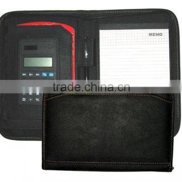 PVC MATERIAL WRITE NOTE BOOK WITH CALCULATOR