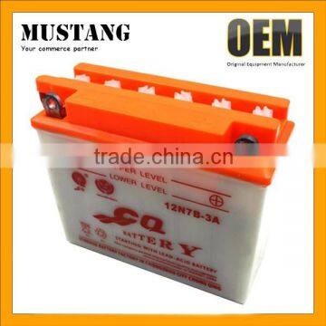 Acid Motocycle Battery 12V 7ah 10hr for 12N 7B-3A