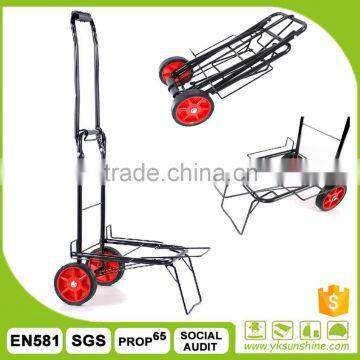 Outdoor Folding Luggage Trolley Bag/factory Price Supermarket Hand Trolley Cart