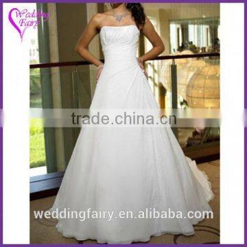 Latest arrival low price embroidered wedding dress on sale