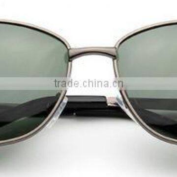 Premium quality classic metal frame aviator pilot driving polarized sunglasses for man eyeglasses eyewear