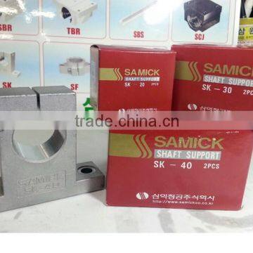 SK, SF model, High quality Shaft & Support Rail Unit /ball bearing rail