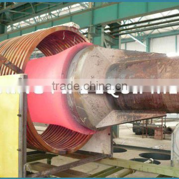 hydraulic steel pipe end forming machine for making bell mouth