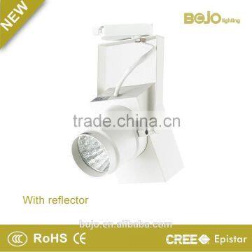 Camera shape White aluminum lamp body 30w led track light