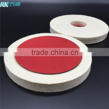 180mm*20mm wool felt disc polishing felt wheel