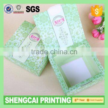 2016 popular soap packaging box with inside holder