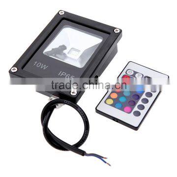 Led Floodlights 10W 20W 30W 50W Lighting IP65 Outdoor 220V Spotlights RGB With Remote Controller Spot Flood Lamp Garden photo-6