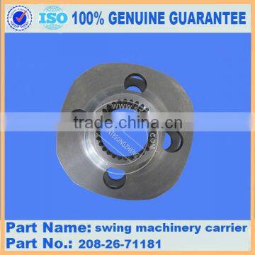 pc400-7 excavator parts 208-26-71181 swing motor carrier