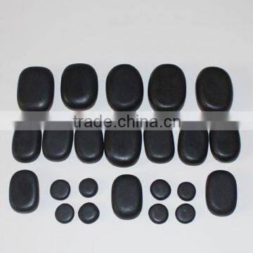 chinese body health care Craft massage basalt stone suppliers