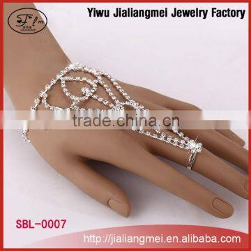 silver hand bracelet hand chain slave ankle chain bracelet for women