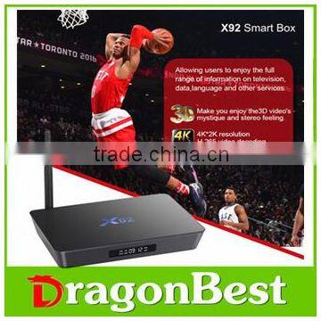 wireless for hd smart x92 s912 2g 16g octa core android 6.0 tv box Kodi17.0