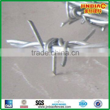 pvc or galvanized barbed wire for sale