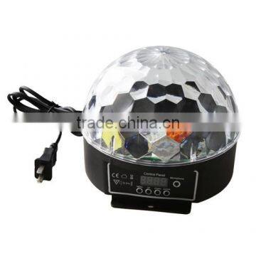 Fabulous Magic DMX512 DJ Laser LED Color Change RGB Stage Lights Crystal Ball Effect Light Party Pub photo-2