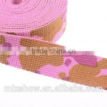 Colorful polyester belt webbing for garment