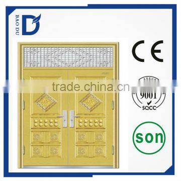 Modern High Quality Garden Fence Metal Door Wrought Iron Sliding Gate Designs photo-5