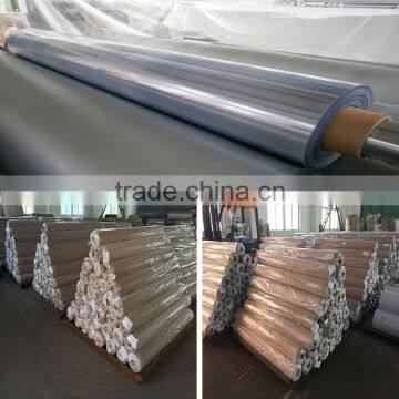 2016 pvc soft clear film roll for packing bag