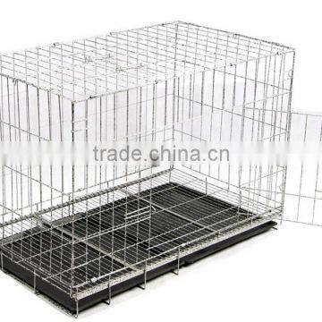 2016 xl dog crate steel folding dog cage