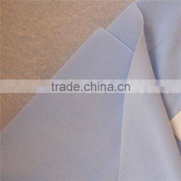 interlock fabric 100% polyester 72Dx72D 110gsm 58/60" plain knit fabric huzhou china factory price