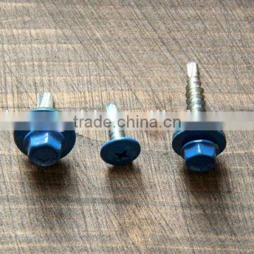 Roofing Screw Hex Washer Head Self-Drilling Screws With Colors Painted photo-6