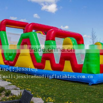 inflatable Rainbow Fun Obstacle for sale