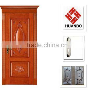 China Hand Carved pvc mdf Solid Wood Doors(YM-903)