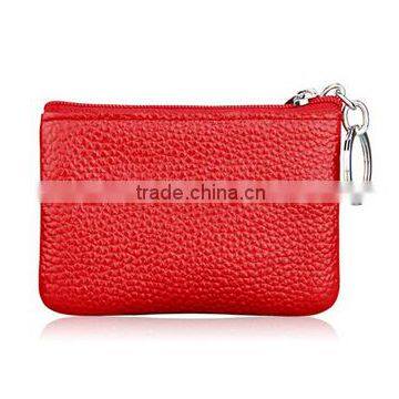 Christmas Gifts Genuine Leather Bulk Buy Women Purse for Coin photo-2