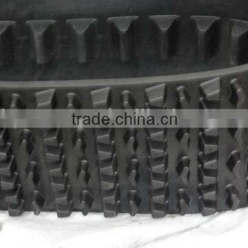 Snow vehicle rubber track/snow scooter rubber track