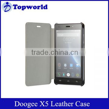 Cheap in Stock Original Doogee X5 Leather Case for Doogee X5 Mobile Phone