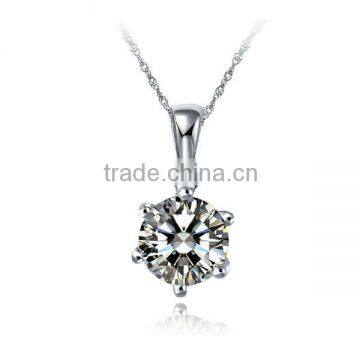 Classic Fashion Crystal 925 Silver Pendant Wholesale ZTB 0103