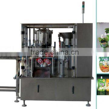 Full automatic spout pouch filling machine