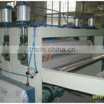 PE plastic building templates extrusion line (plastic machinery)