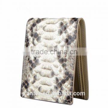 Exquisite High Quality Factory Supply Genuine Python Snakeskin Leather Men'S Wallet