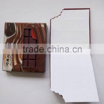 Chocolate Shaped sticky note creative notepad with silicone cover