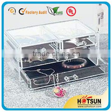 Clear Cosmetic Display Table for Commercial Wholesale