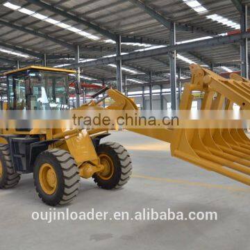 price GEM wheel loader zl20 with woodworking machinery